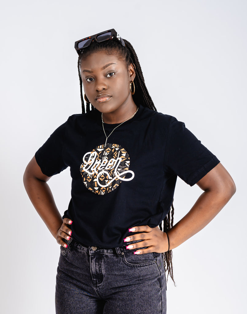 Tee Shirt Queen Noir