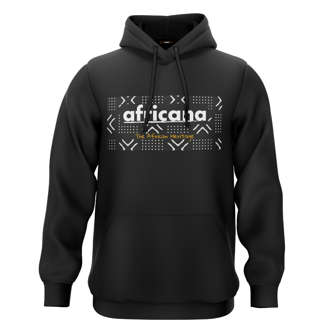 Pull à Capuche Africana Noir