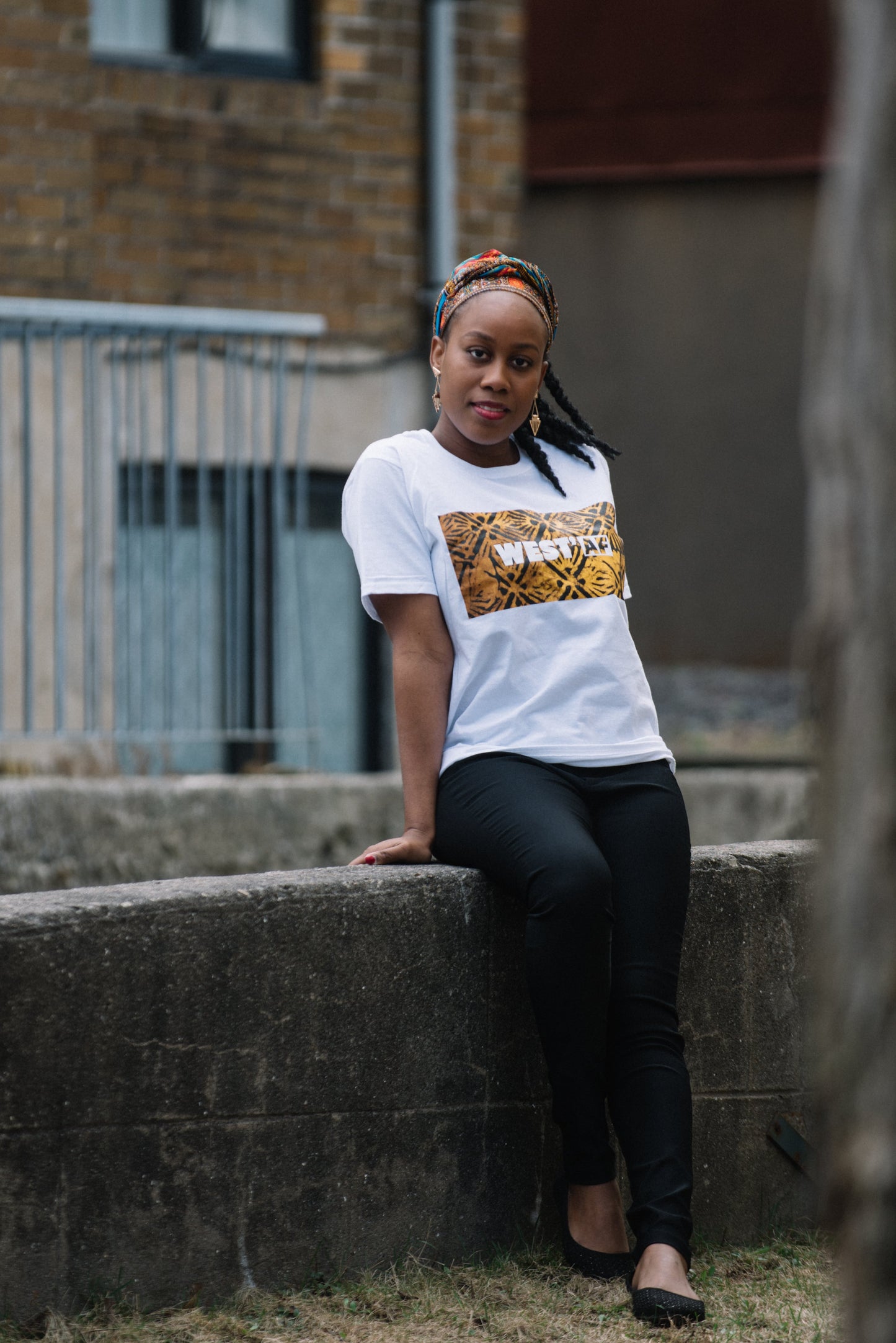 Tee Shirt West'Af Blanc