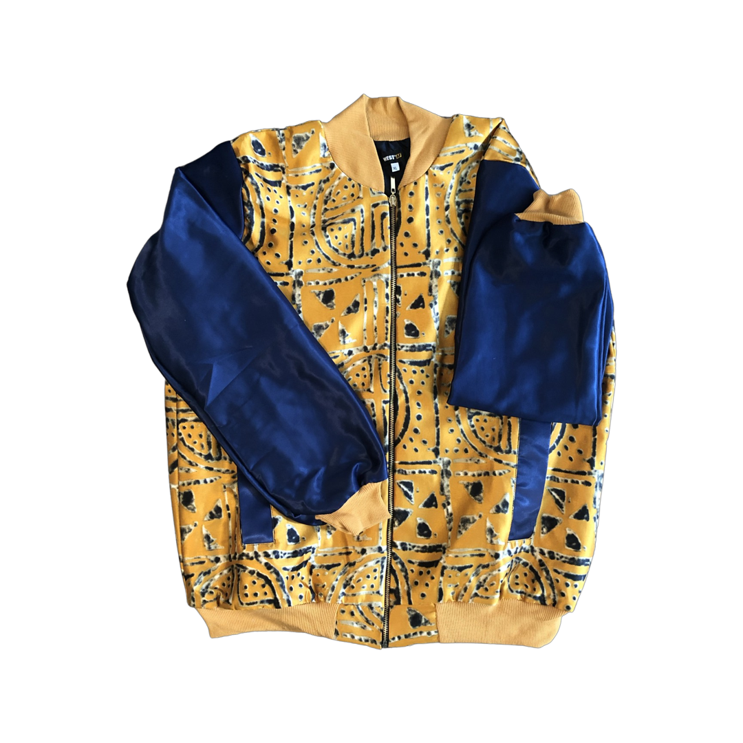 Bomber Bogolan Jaune