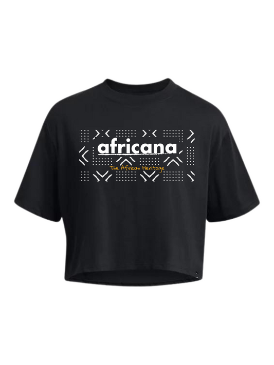 Crop Top Africana Noir