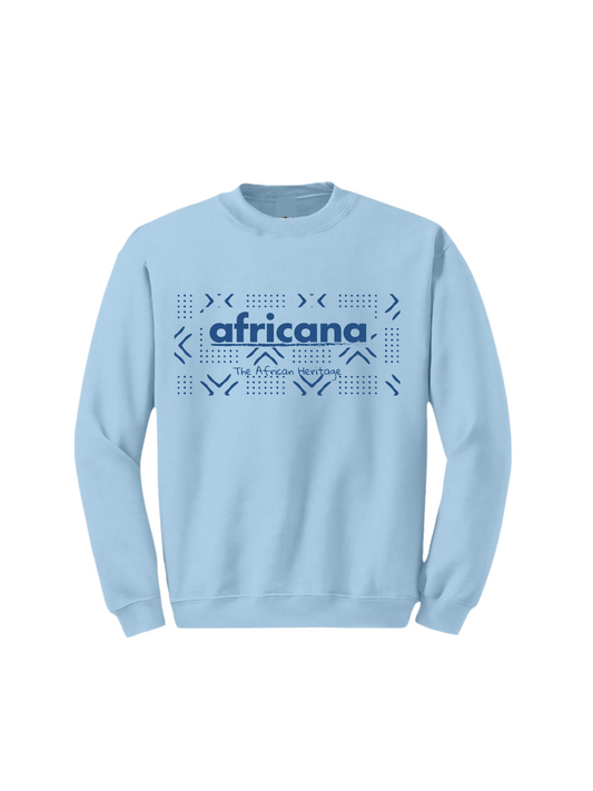 Pull Africana Bleu