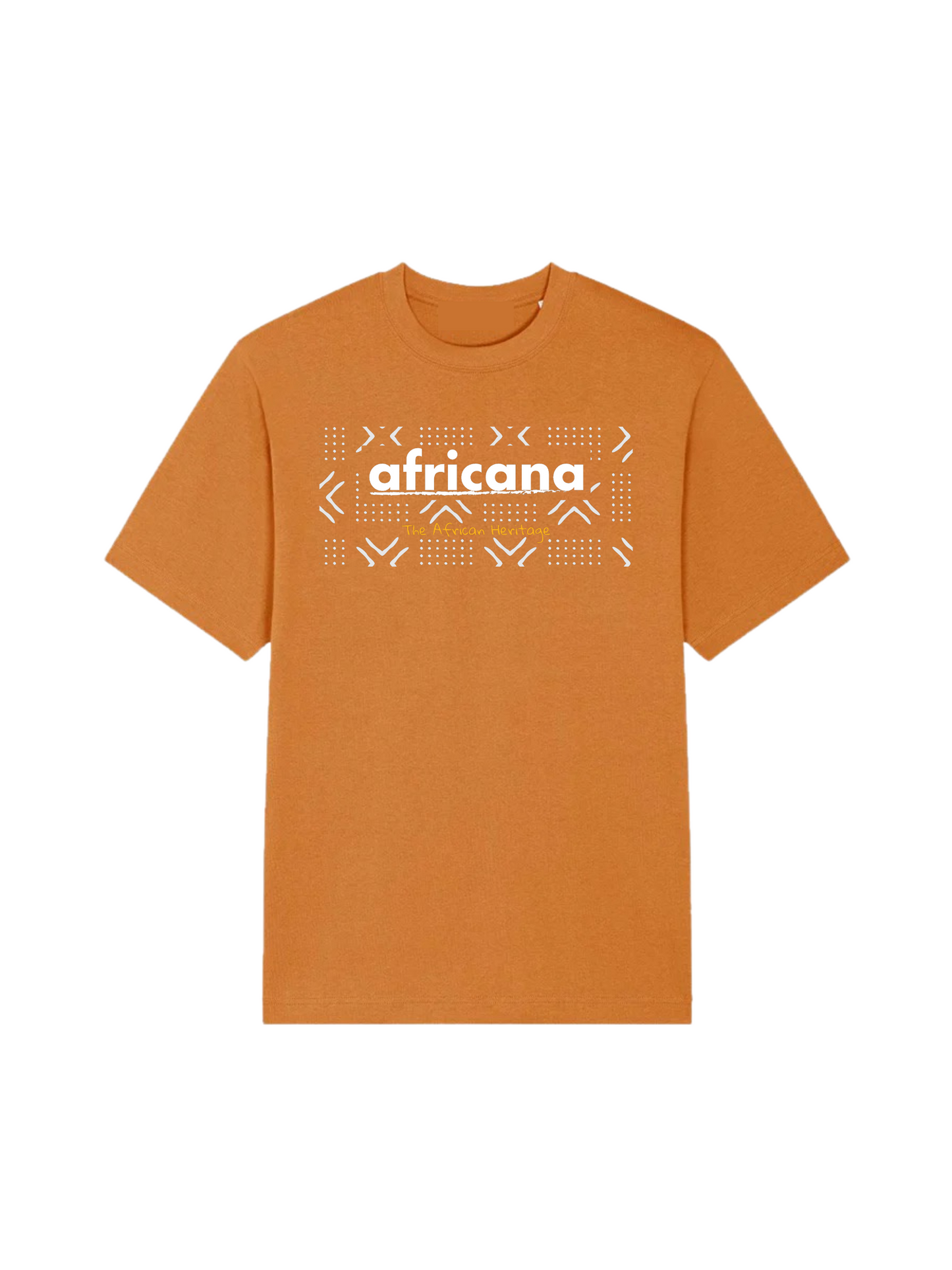 Tee Shirt Africana Orange